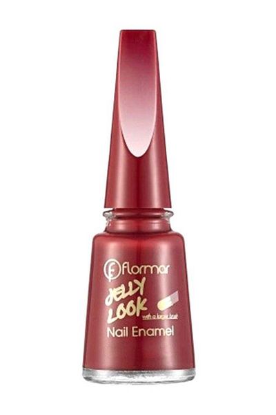 Flormar Jelly Look Nail Enamel JL47 Red Tile