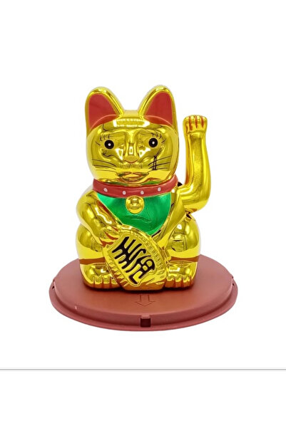 BOXMONİ Güneş Enerjili Pati Sallayan Şans Kedisi