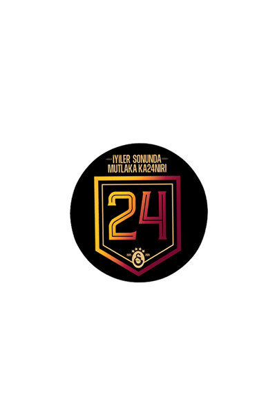 GSStore Galatasaray 24. Şampiyonluk Bardak Altlığı /Yuvarlak U241366