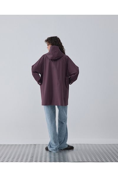 BEWS Georgia Hooded Short Trench Coat
