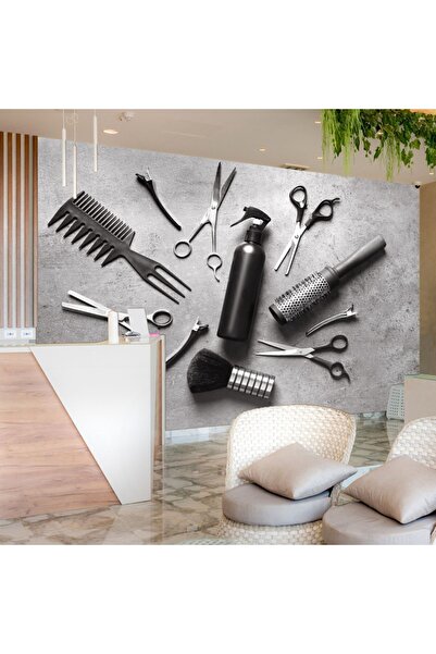 dreamwall 3 Boyutlu Kuaför Malzemeleri Desenli Isı Ve Ses Yalıtımlı Sağlıklı Tekstil Duvar Kağıdı