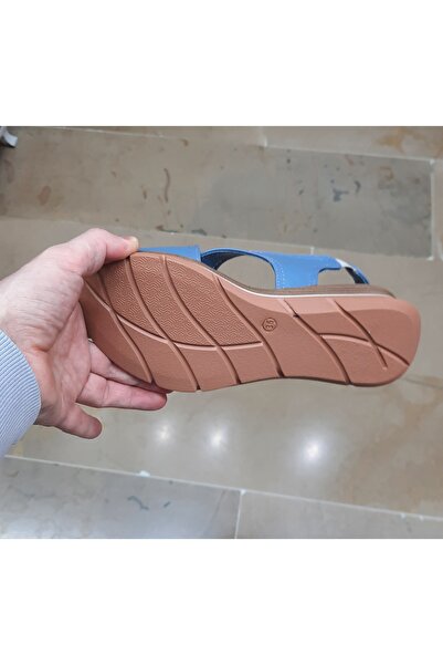 ENZO ЖІНОЧІ ВНУТРІШНІ-ЗОВНІШНІ Справжня шкіра Анатомічна підошва Платформа Набивний каблук Відкриті туфлі