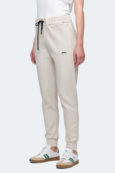Slazenger Pantaloni de trening pentru femei VETERAN RBN Ecru