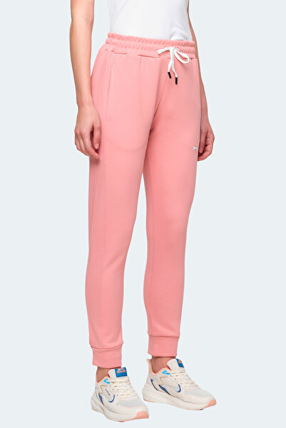 Slazenger Veva Women's Pink Sweatpants with Pockets