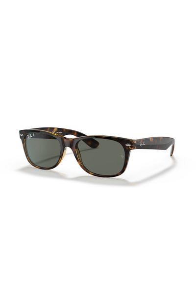 Ray-Ban Ray Ban Unisex Square New Wayfarer Sunglasses- Rb 2132 - Lense Size:52mm - Tortoise