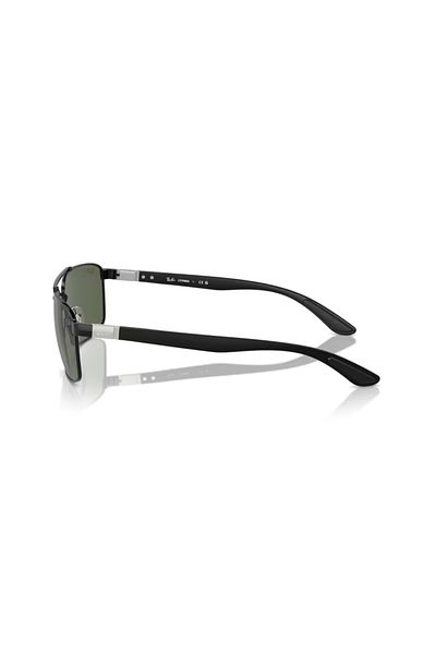Ray-Ban Ray Ban Unisex Rectangle Sunglasses- Rb 3737 - Lense Size:60mm - Black