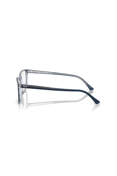 Ray-Ban Ray Ban Vista Unisex Square Eyeglasses- Rb 5418 - Lense Size:54mm - Blu On Transparent Blu