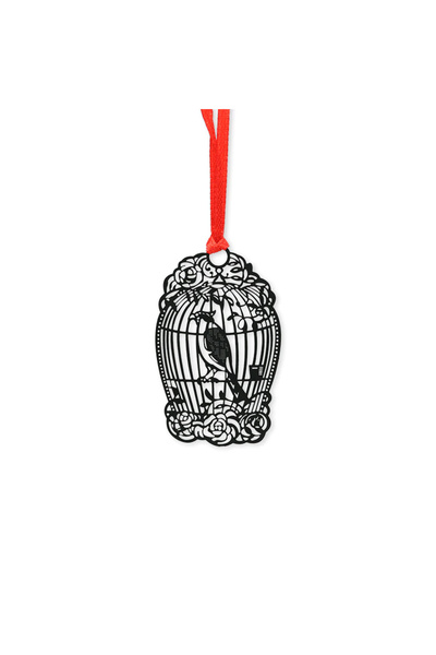 Generic علامة مرجعية معدنية ريترو - أسود