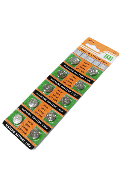 Generic بطارية قلوية AG10 1.5 فولت - 10 قطع