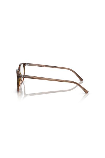 Ray-Ban Ray Ban Vista Unisex Irregular Eyeglasses- Rb 5397 - Lense Size:48mm - Striped Brown Gradient Green