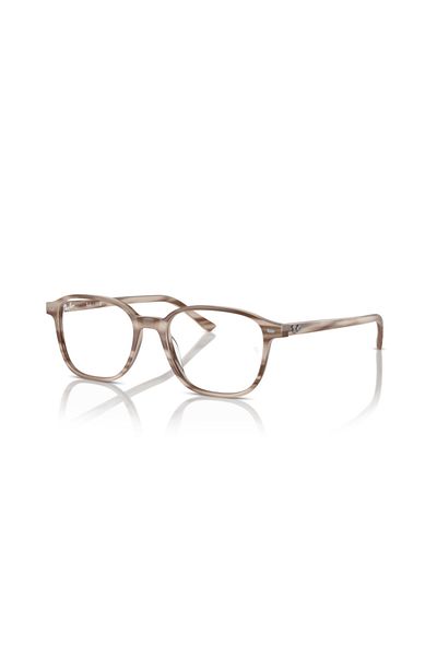 Ray-Ban Ray Ban Vista Unisex Square Eyeglasses- Rb 5393 - Lense Size:51mm - Striped Beige