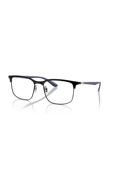 Ray-Ban Ray Ban Vista Unisex Square Eyeglasses- Rb 6518 - Lense Size:55mm - Matte Black On Black
