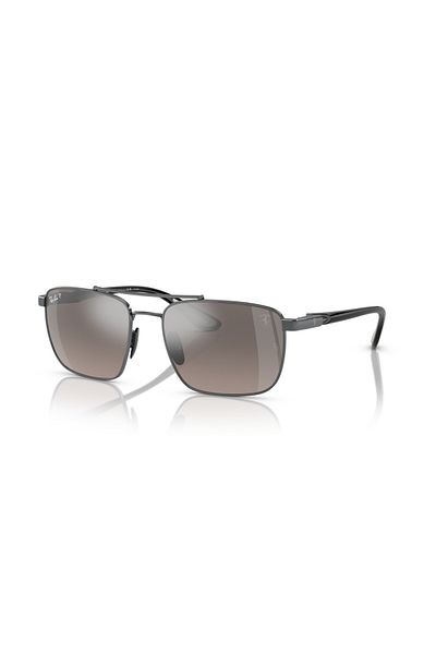 Ray-Ban Ray Ban Unisex Square Sunglasses- Rb 3715m - Lense Size:58mm - Gunmetal