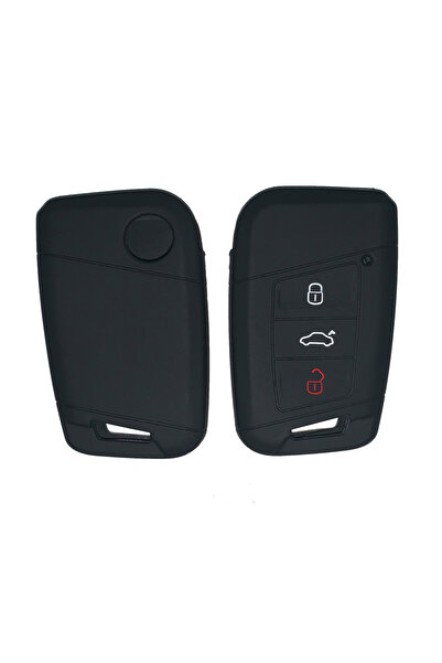 Generic غطاء سيليكون لمفتاح سيارة فولكس فاجن