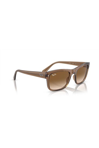 Ray-Ban Ray Ban Unisex Square Sunglasses- Rb 4428 - Lense Size:56mm - Trasparent Light Brown