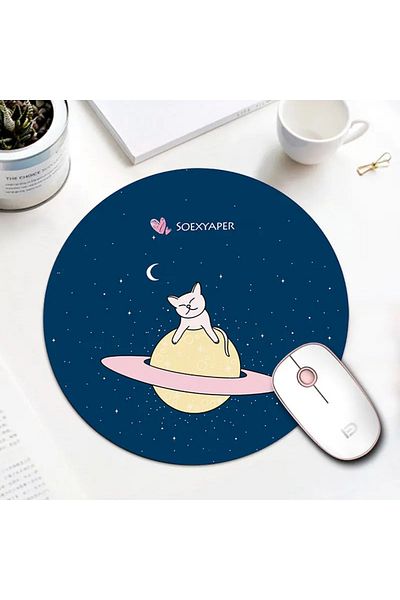 Generic Round Anti-Slip Mouse Pad Model 38