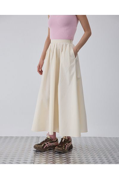 BEWS Noe Pleated Skirt