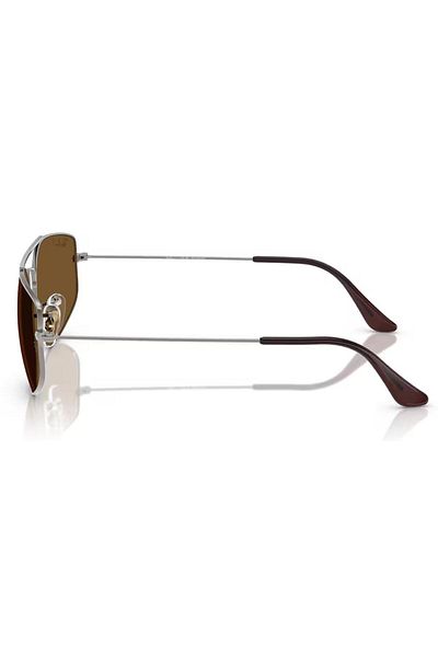 Ray-Ban Ray Ban Unisex Irregular Explorer 5 Sunglasses- Rb 3845 - Lense Size:60mm - Gunmetal