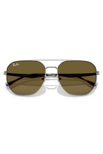 Ray-Ban Ray Ban Unisex Irregular Sunglasses- Rb 3724d - Lense Size:59mm - Gunmetal
