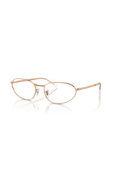 Ray-Ban Ray Ban Vista Unisex Irregular Eyeglasses- Rb 3734v - Lense Size:54mm - Rosegold