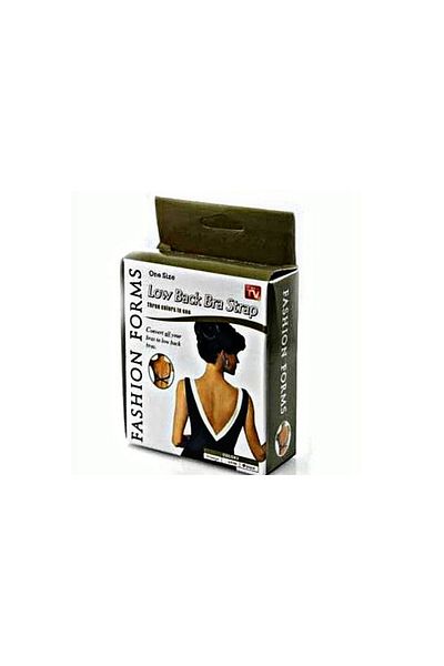 Generic Low Back Bra Strap خافي السيور من 3 قطع - متعددة الألوان