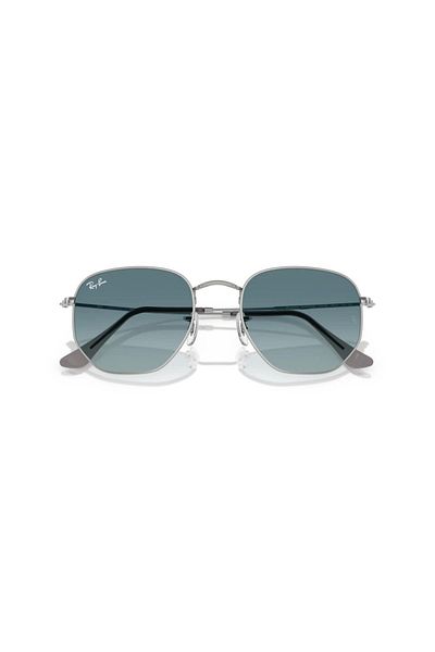 Ray-Ban Ray Ban Unisex Irregular Hexagonal Sunglasses- Rb 3548n - Lense Size:51mm - Silver