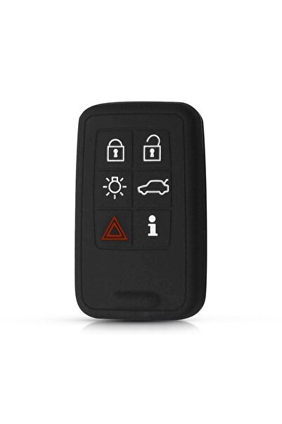 Generic غطاء سيليكون لمفتاح سيارة فولفو