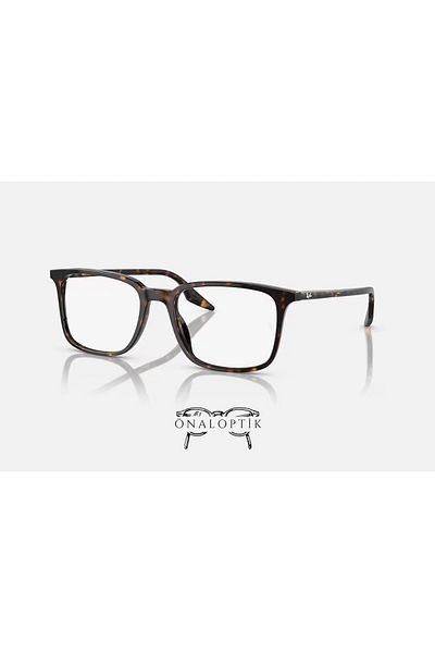 Ray-Ban Ray Ban Vista Unisex Rectangular Eyeglasses- Rb 5421 - Lense Size:53mm - Havana