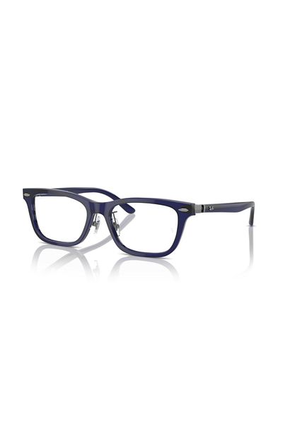 Ray-Ban Ray Ban Vista Unisex Square Eyeglasses- Rb 5426d - Lense Size:54mm - Transparent Blue