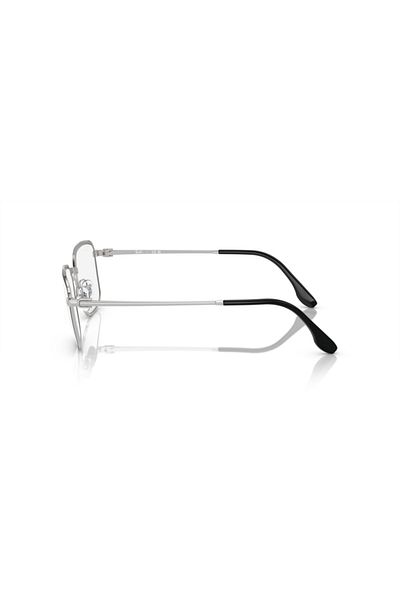 Ray-Ban Ray Ban Vista Unisex Square Eyeglasses- Rb 6511 - Lense Size:53mm - Black On Silver