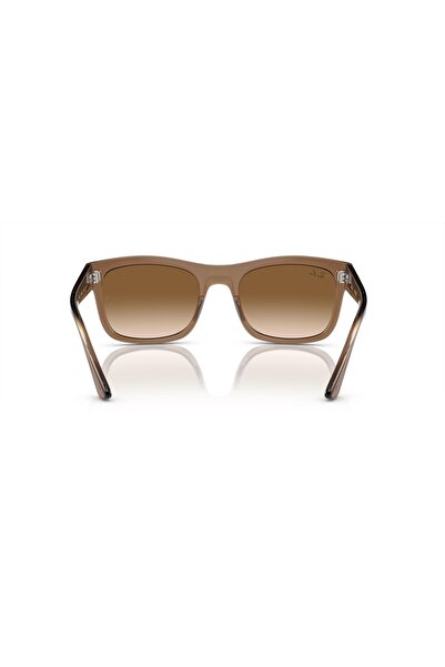 Ray-Ban Ray Ban Unisex Square Sunglasses- Rb 4428 - Lense Size:56mm - Trasparent Light Brown