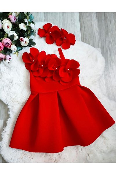 bright moon Rochie orhidee pentru fete