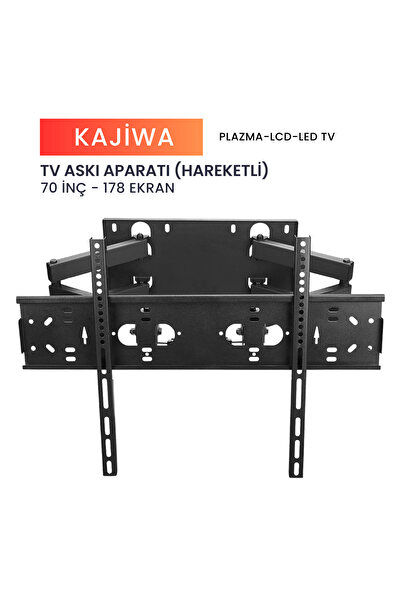 KAJİWA 70 İNÇ ASKI APARATI HAREKETLİ (178 EKRAN) Tüm Marka ve modellerle uyum...