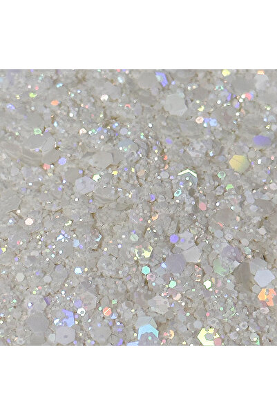 Eminonutoptanci Λευκό Glitter με Ολόγραμμα - 5 Γρ