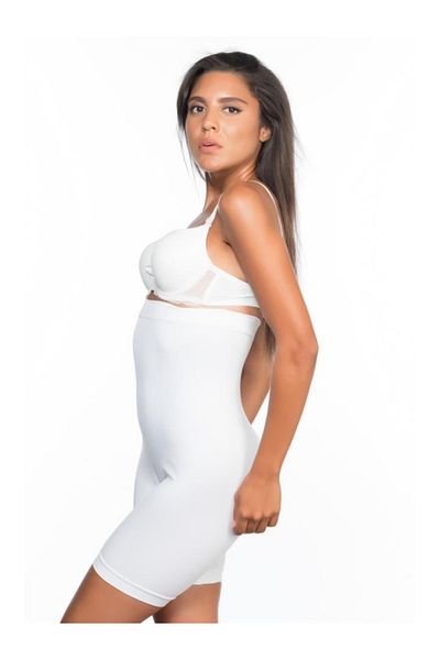 kapsulavm White Emay 2007 High Waist Corset