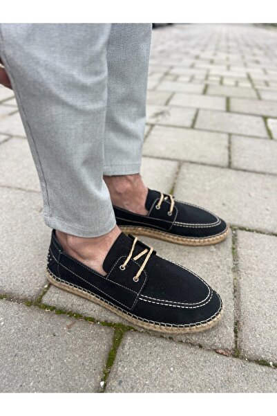 LUKKA Yeti Leather Espadrille Lace-Up Men's Shoes