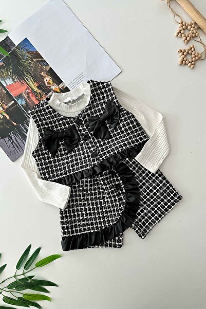 Minigimin Cicileri Міні-сукня з шкіряними бантиками та шортами з тканини Chan...