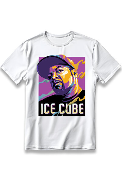 EZG Business Μπλουζάκι Ice Cube Straight Outta Compton με στάμπα, Oversize Un...