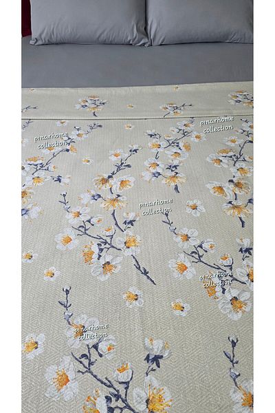 pınarhome collectıon 100% Matter Molasses Bedspread 240X260 cm