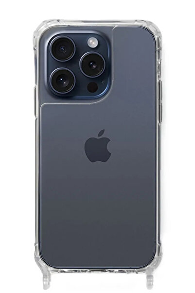 Happy-Nes İphone 15 Pro Şeffaf Kılıf