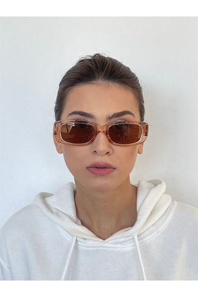 Mathilda Aksesuar Vintage Honey Color Unisex Sunglasses