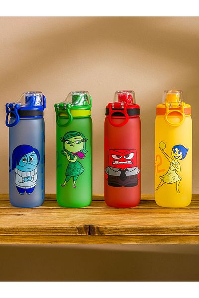 LC Waikiki Mixed Reverse Face Printed Children's Water Bottle 730 ml