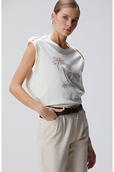 Network Limited Kırık Beyaz T-shirt