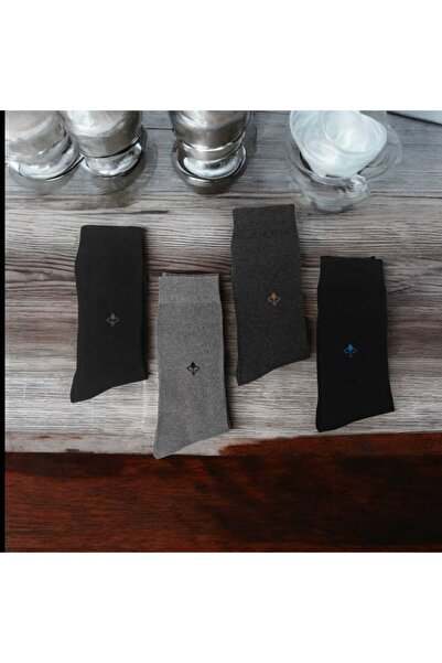 HAYEL 4 чифта сезонни памучни мъжки чорапи