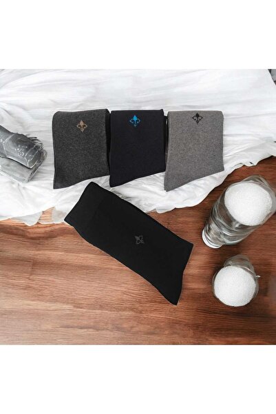 HAYEL 4 чифта сезонни памучни мъжки чорапи