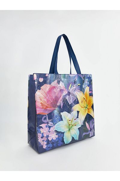 LC Waikiki New Season Floral Shopping Bag - S5Lb49Z8