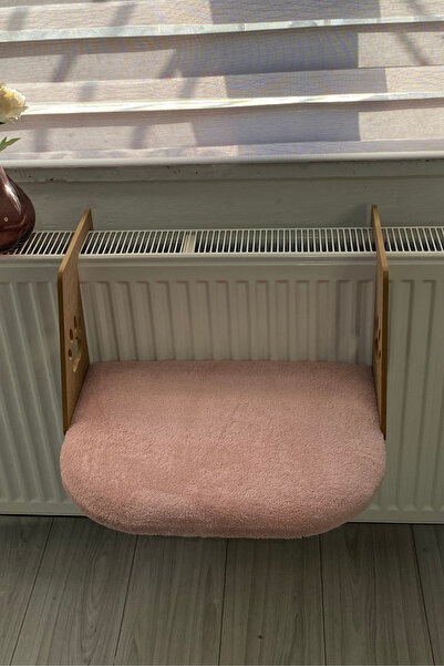 Nursoft Heater Honeycomb Easy to Hang on the Radiator Cat Bed Dust Pink