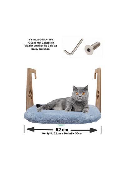 Nursoft Easy-to-Hang Cat Bed with Heating Honeycomb Radiator