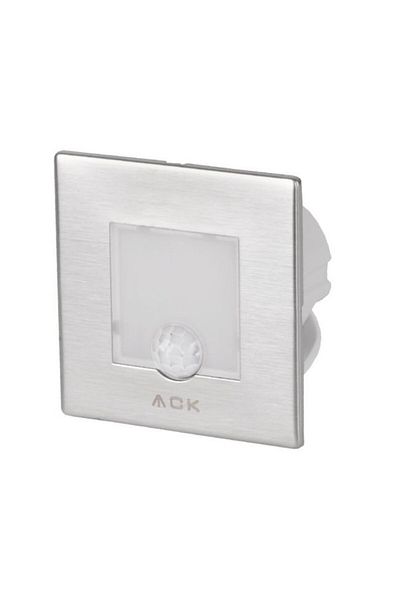 ACK سلالم LED وتدفئة ذكية على الحائط مع مستشعر أزرق