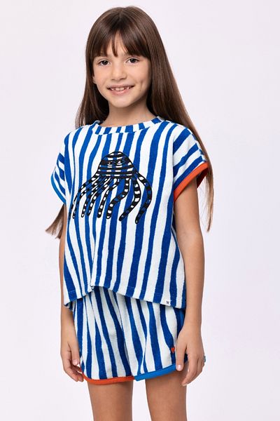 Woody Pijamale pentru fete de 2-8 ani-hpd - 953-tery Stripe Woody Helen B